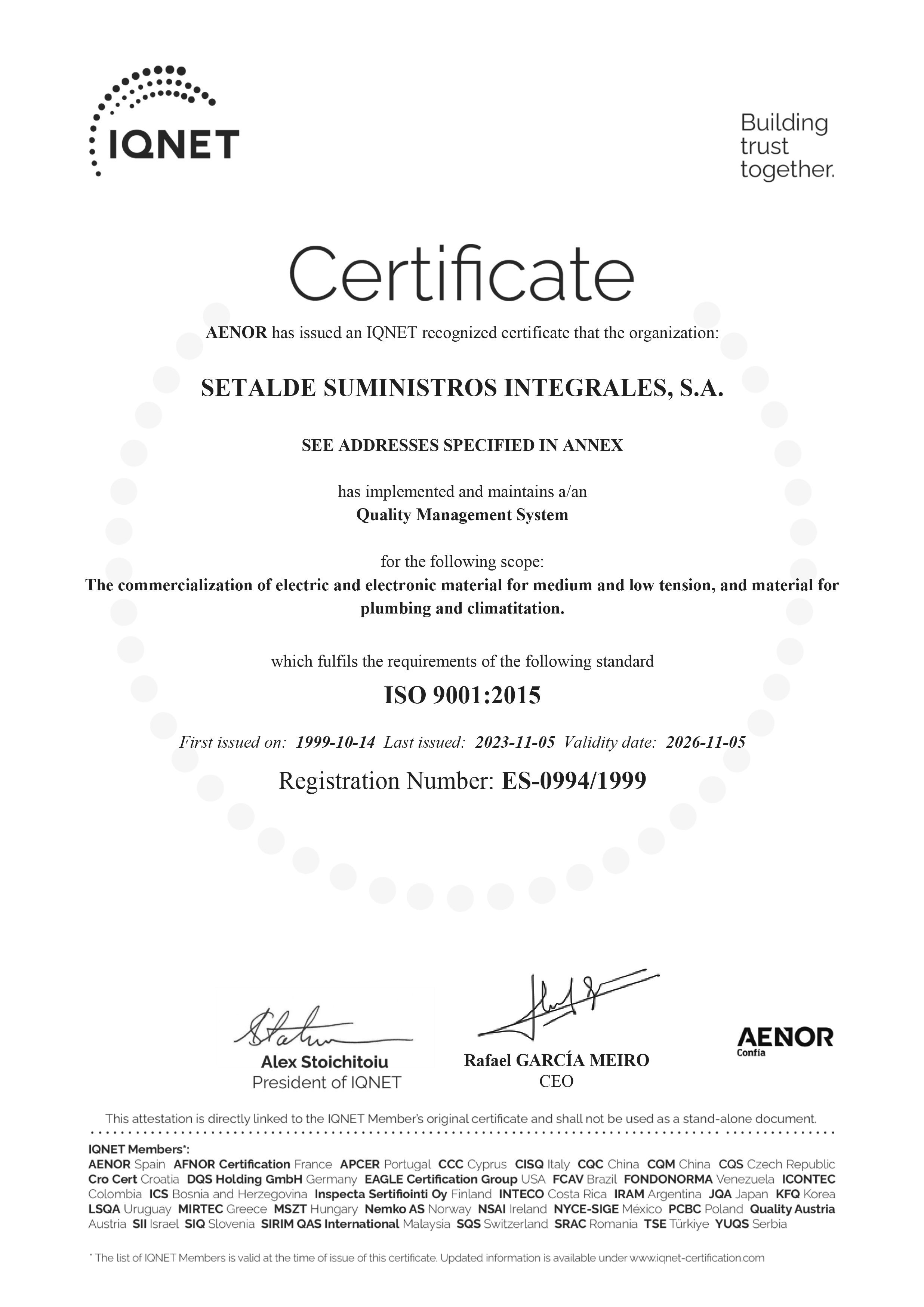 ISO 9001:2015